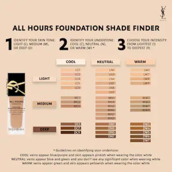 YSL ALL HOURS FOUNDATION LN8 - Picture 3 of 6